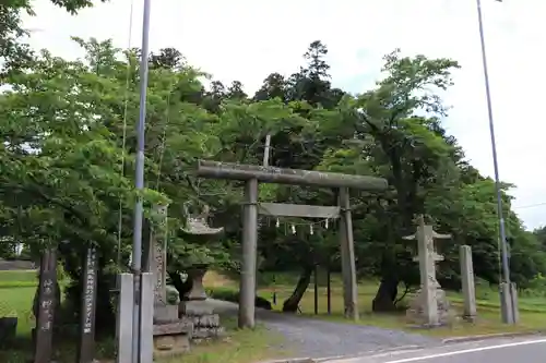 鹿島大神宮の鳥居