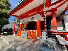 麻布氷川神社の本殿