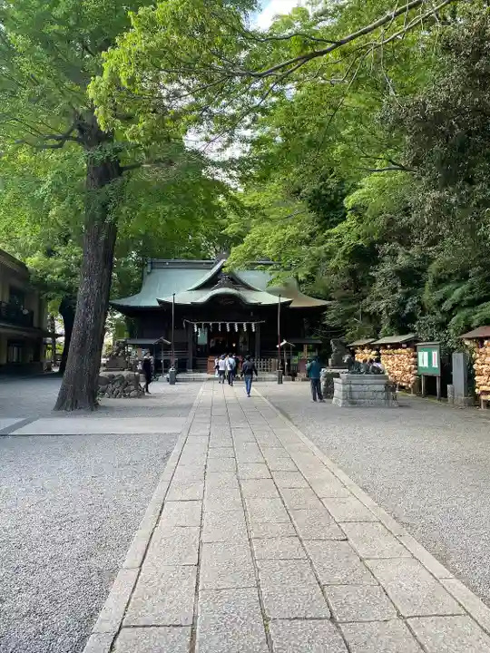 谷保天満宮の本殿・本堂