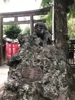 牛嶋神社の狛犬