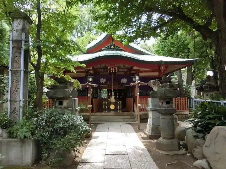 秋葉神社の本殿・本堂