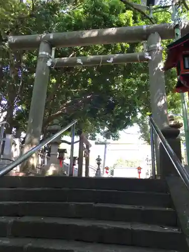 常陸第三宮　吉田神社の鳥居