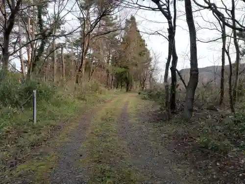 帳附神社の自然