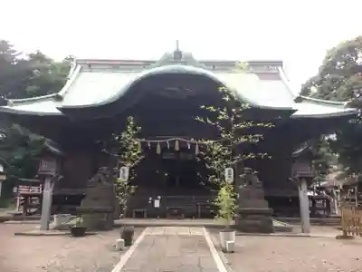 下総国三山　二宮神社の本殿・本堂