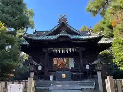 荏原神社の本殿・本堂