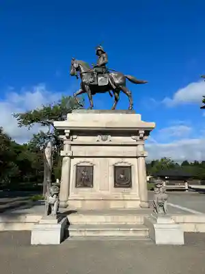 宮城縣護國神社の像