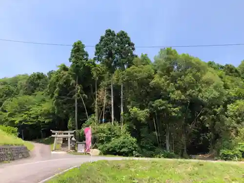 赤猪岩神社の鳥居