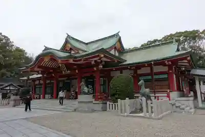 西宮神社の本殿・本堂