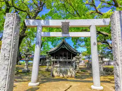 神明社(曽本神明社)の鳥居