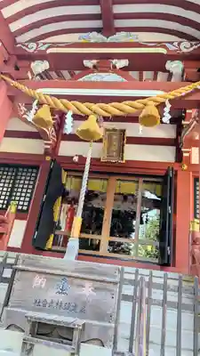 柏諏訪神社の本殿・本堂