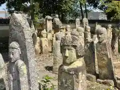 羅漢寺の像