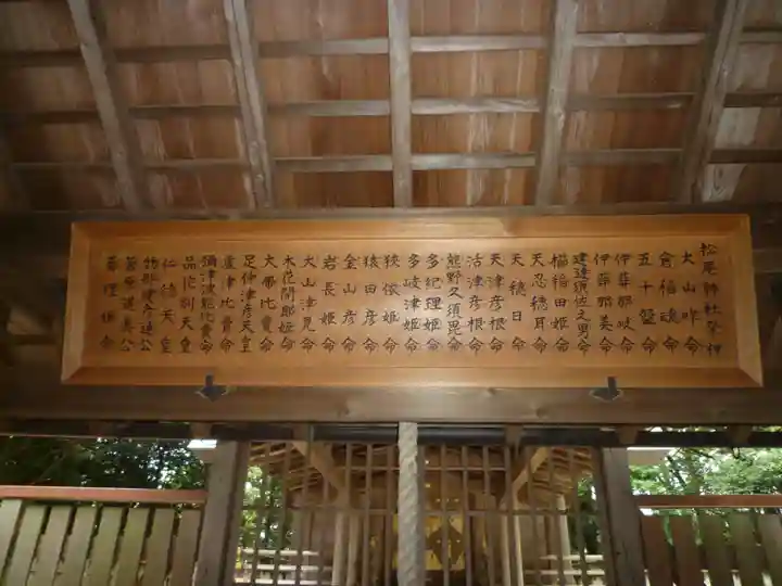 松尾神社の本殿・本堂