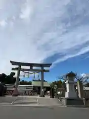 生國魂神社の鳥居