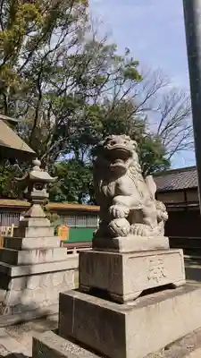 神明社(桜神明社)の狛犬