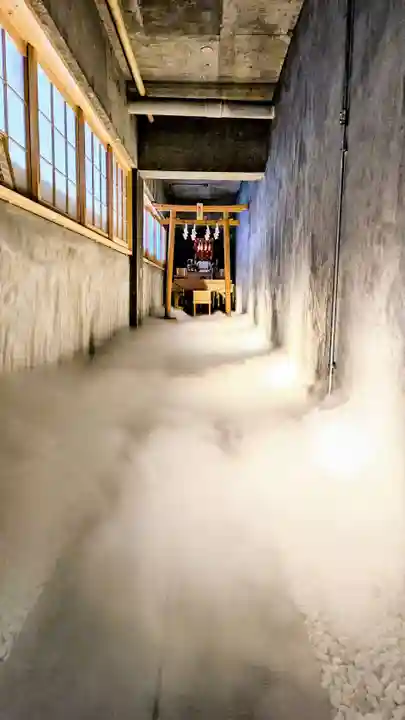 潮見 龍宮社の鳥居