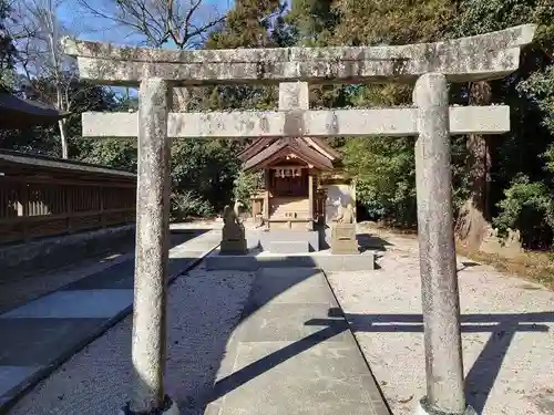 福徳稲荷神社の鳥居