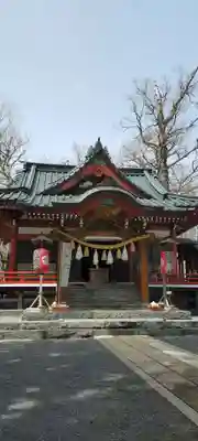 山中諏訪神社の本殿・本堂