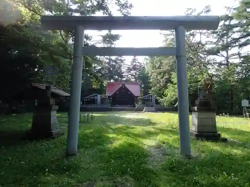 網走神社の鳥居