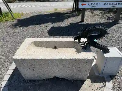 住吉神社（桑名）の手水舎