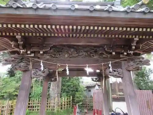 越ヶ谷久伊豆神社の芸術