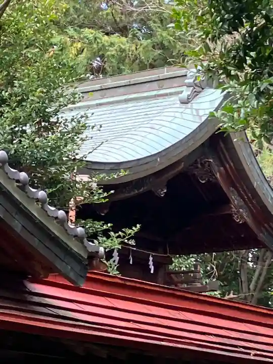 大毛神社(大毛五百入塚)の本殿・本堂