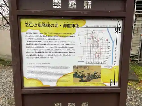 御霊神社（上御霊神社）の歴史