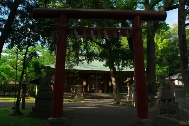男神社の鳥居