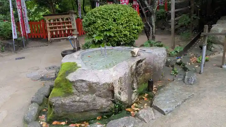 天開稲荷社の手水舎