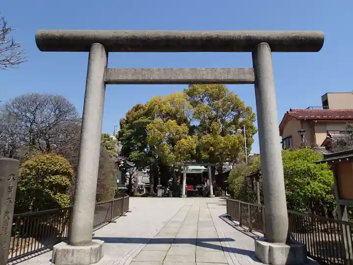 小村井 香取神社の鳥居