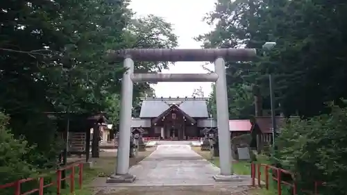 上富良野神社の鳥居