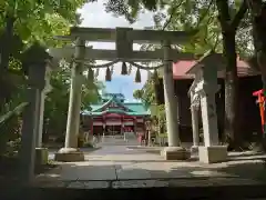 多摩川浅間神社の鳥居