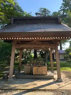 花巻神社の手水舎