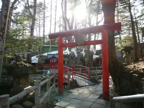 白石神社の鳥居