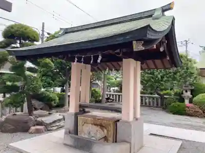 嚴島神社の手水舎