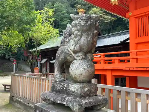 吉備津神社の狛犬