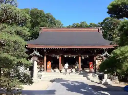 松陰神社の本殿