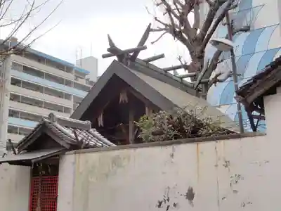 弓削神社の本殿・本堂