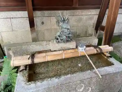 文子天満宮の手水舎