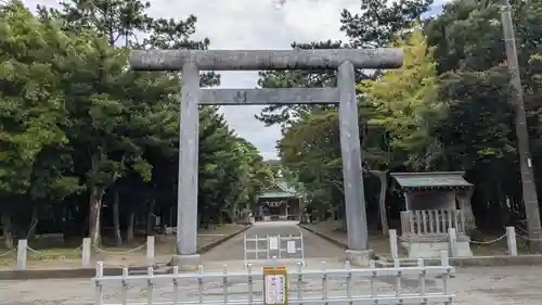 鶴谷八幡宮の鳥居