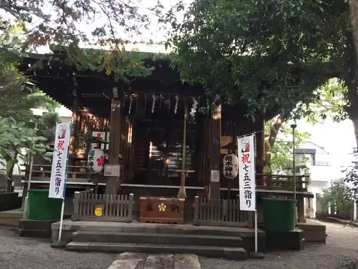 櫻木神社の本殿・本堂