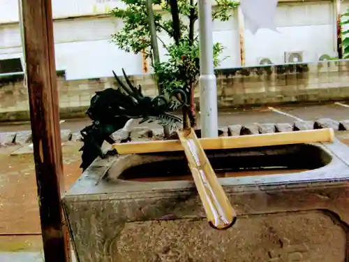 守谷総鎮守 八坂神社の手水舎