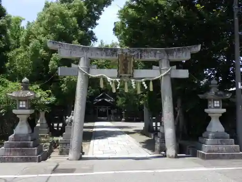 小竹八幡神社の鳥居