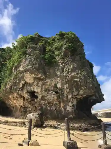 波上宮の自然