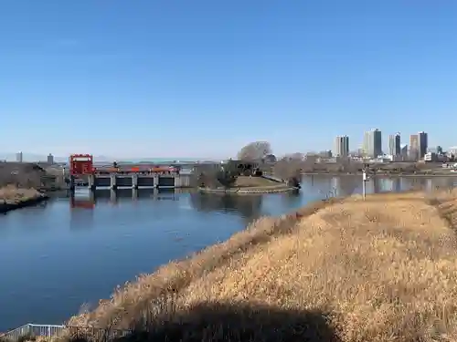 岩淵八雲神社の周辺