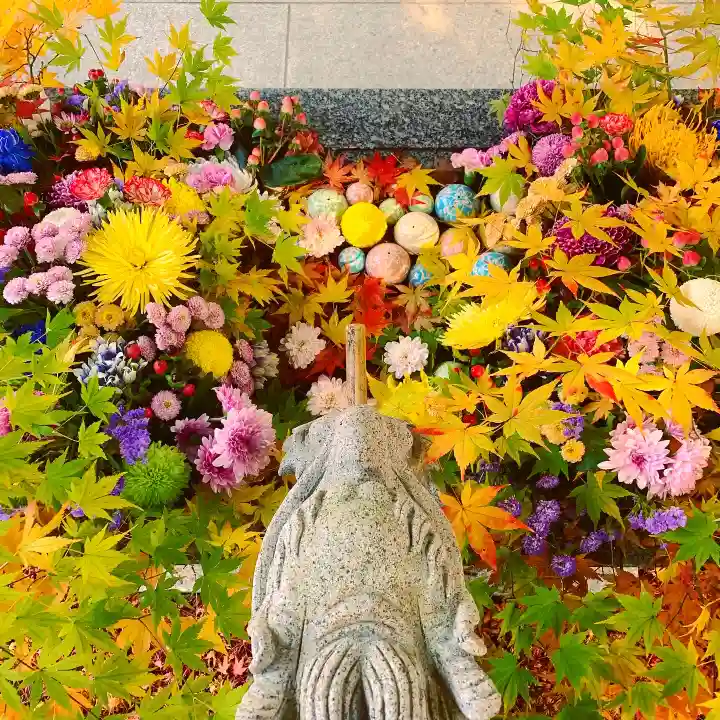 滑川神社 - 仕事と子どもの守り神の手水舎