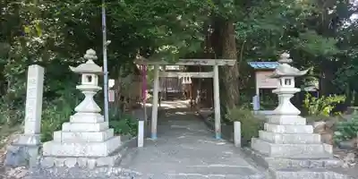 宇賀神社の鳥居