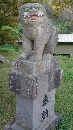 言代主神社の狛犬