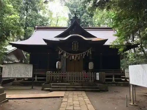 氷川女體神社の本殿