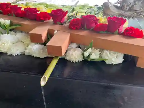 帯廣神社の手水舎