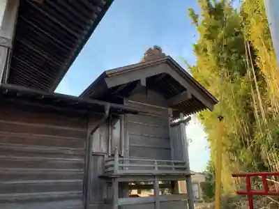 青木神社の本殿・本堂